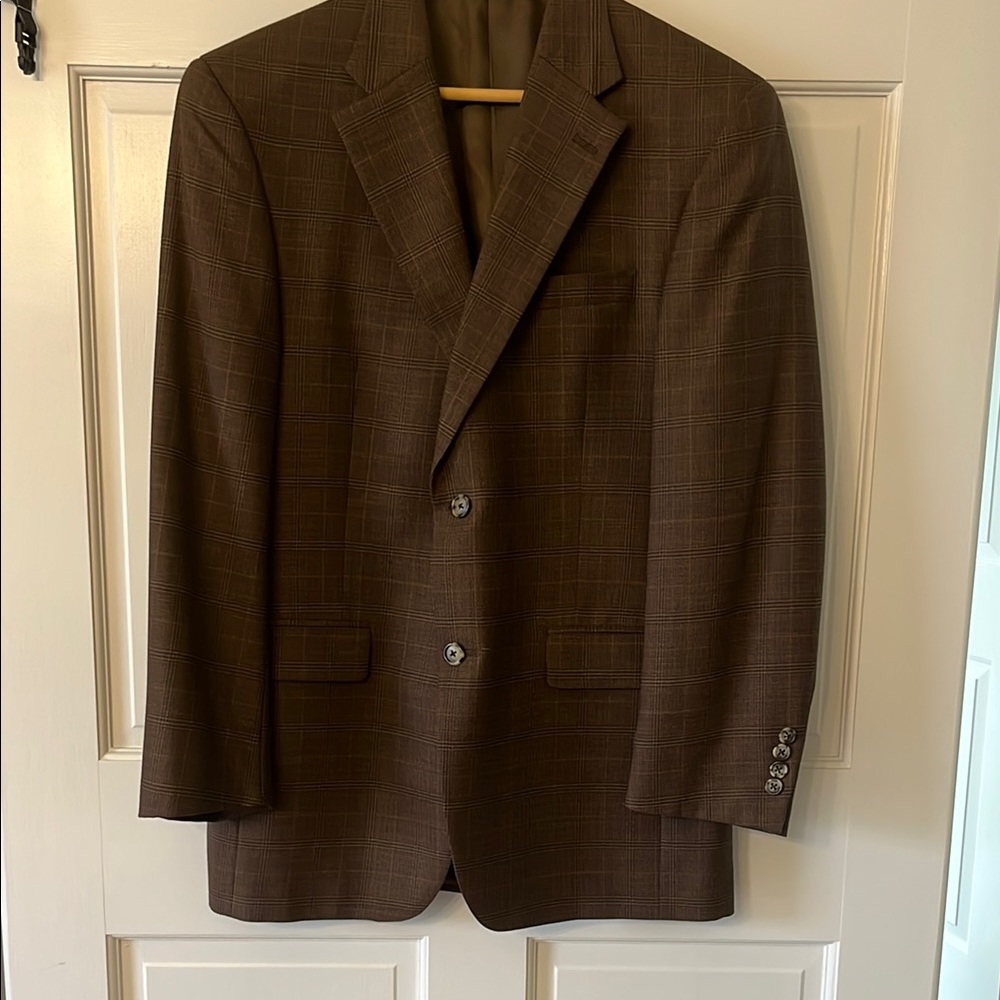 Austin Reed Brown Textured Wool Sport Coat